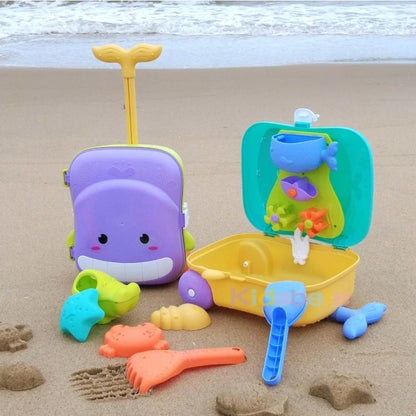 Kids Beach Toys Baby Beach Play Toys Sandbox Kit Summer Toys Beach Accessories Sand Water Game Tools Bath Toy For Baby by Smarsty