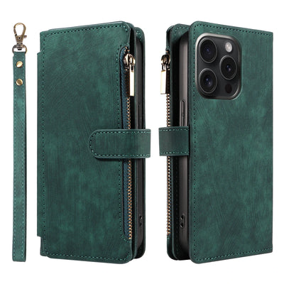 PU Leather Phone Case for Samsung Galaxy S25Edge Ultra S24 S23 S22 S21 S20 S10 S9 S8Plus FE Note20 Flip Wallet Style Phone Cover - Smarsty