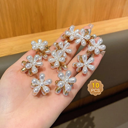 Fashionable Alloy Rhinestone Hair Clips for Women - Smarsty