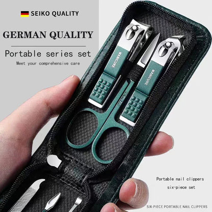High-End 6-Piece Nail Scissors Set for Men and Women - Smarsty