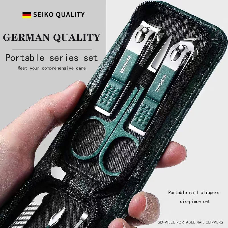 High-End 6-Piece Nail Scissors Set for Men and Women - Smarsty