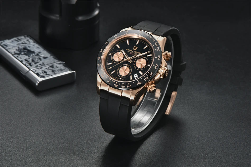PAGANI DESIGN Men's Waterproof Chronograph Quartz Watch - Smarsty