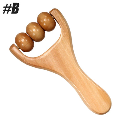 Natural Wood Massage Roller for Full Body Relief - Smarsty