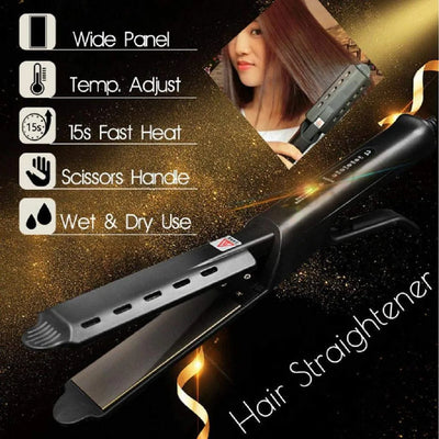 Dual Use Hair Straightener and Curler with Constant Temperature - Smarsty