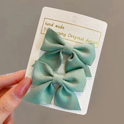 Cute Bow Hair Clips For Girls Secure Summer Accessories - Smarsty