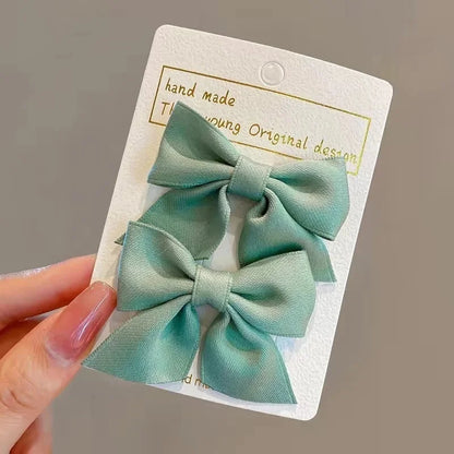 Cute Bow Hair Clips For Girls Secure Summer Accessories - Smarsty
