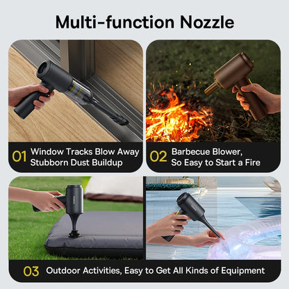 Cordless Car Vacuum And Blower 4 In 1 Cleaning Tool - Smarsty