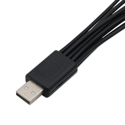 Universal USB To Multi Plug Cell Phone Charger Cable 10 to 1 USB Cable For Samsung Xiaomi Huawei Google OPPO Vivo Charger Cable - Smarsty