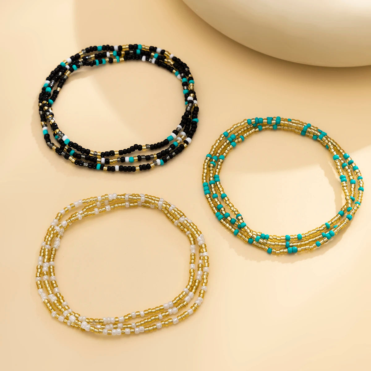 Bohemia Colorful Seed Beads Belly Chain for Summer - Smarsty