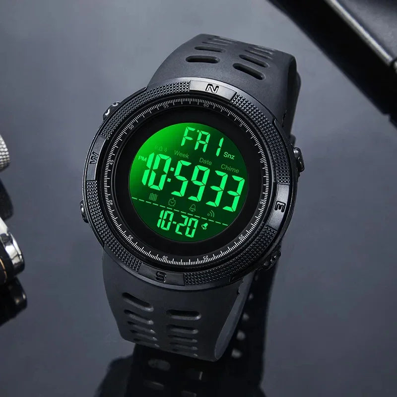 SKMEI 1251 Waterproof Digital Sports Watch for Men - Smarsty