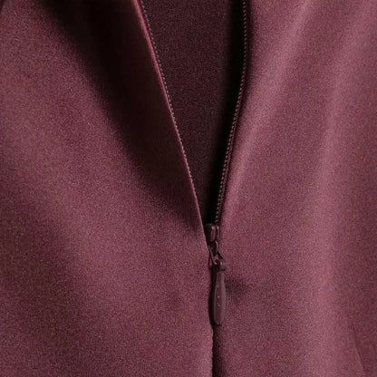 TRZA-Women's Long Satin Halter Dress, Backless, Bow Tied, Back Zipper, Female Dresses, Sexy Fashion - Smarsty