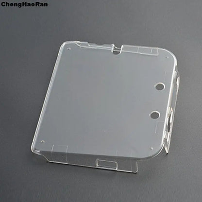 Clear Crystal Protective Case for Nintendo 2DS with Anti Dust Film - Smarsty