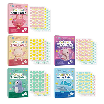 144 Piece Colorful Invisible Acne Patches for Clear Skin - Smarsty