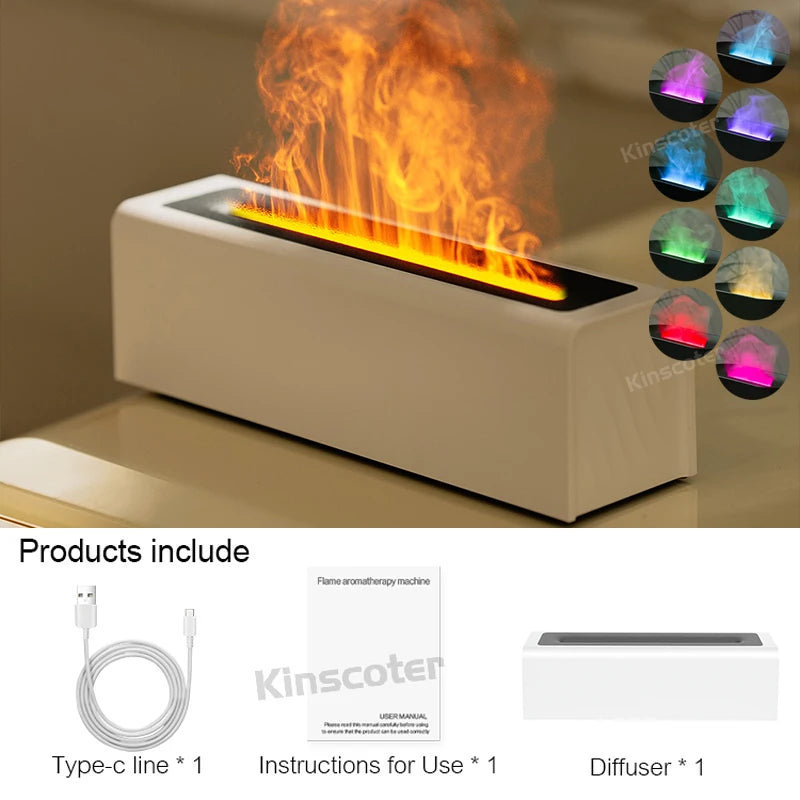 Kinscoter Ultrasonic Essential Oil Diffuser with Night Light - Smarsty