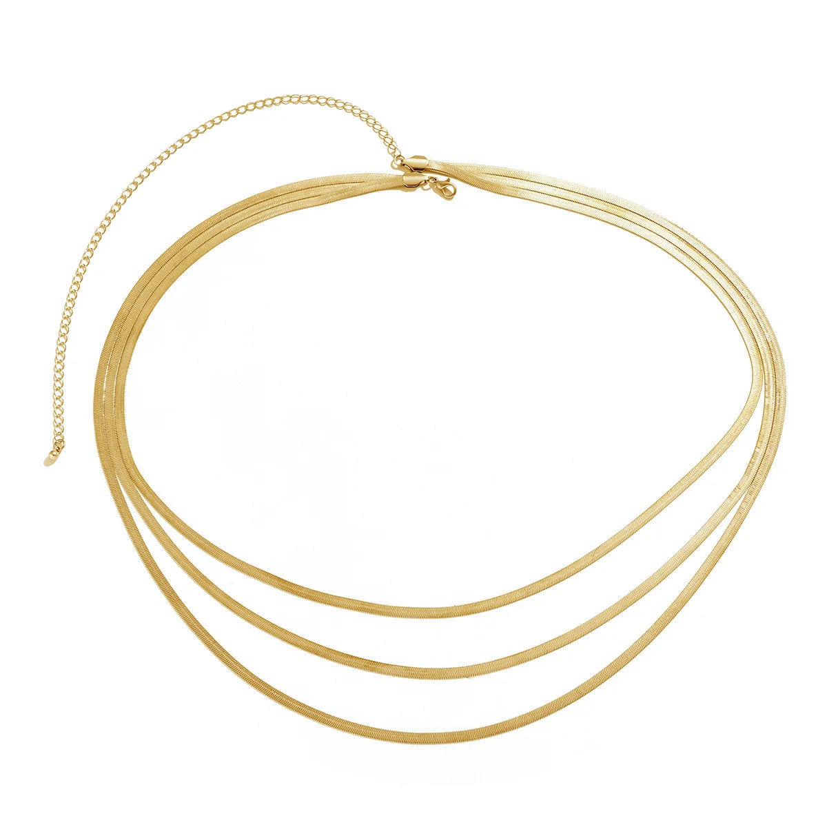 Minimalist Double Layer Metal Belly Chain for Summer - Smarsty
