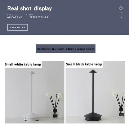 Rechargeable LED Touch Sensor Table Lamp with Dimming - Smarsty