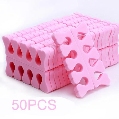 Soft Silicone Toe Separators for Nail Art Practice - Smarsty