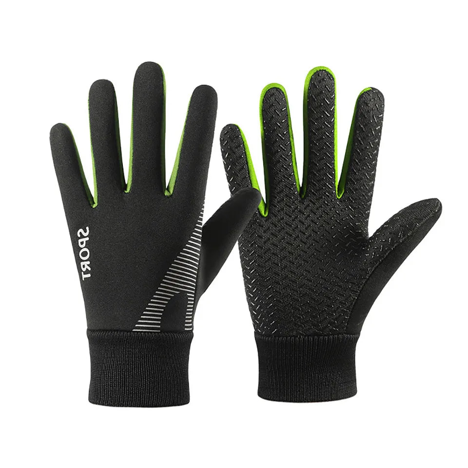 NOFOXO Winter Kids Warm Gloves Water-resistant Sports Gloves Thick Plush Lining Cold Weather Childrens Cycling Gloves Boys Girls