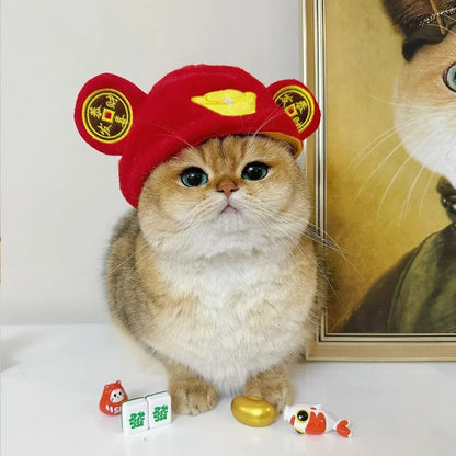 Cute Cat Dog Plush Hat for Warm Cosplay Fun - Smarsty