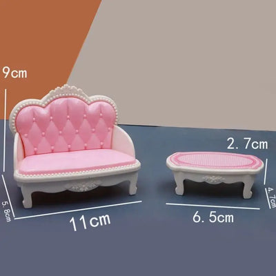 Original Toys Miniature Items Furniture Family Toys Dollhouse LivingRoom Bathroom Kitchen Set Pretend Creative Ideas Kids Toys by Smarsty