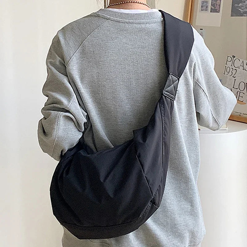 Nylon Womens Large Capacity Shoulder Bag Crossbody - Smarsty