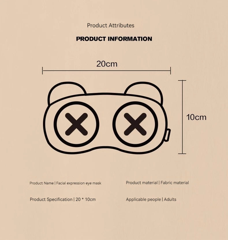 Cute Warm Eye Mask for Soothing Eye Fatigue - Smarsty