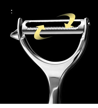 304 Stainless Steel Y-Shaped Potato Apple Peeler Rotatable Fruits Peeler Peeling Tool Kitchen Gadgets Fruit Vegetable Tools by Smarsty