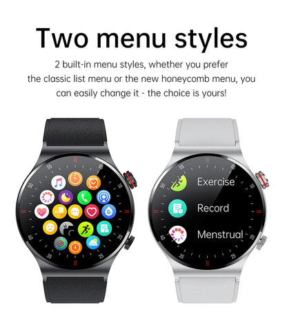 LIGE Bluetooth Smart Watch with ECG PPG Tracking - Smarsty