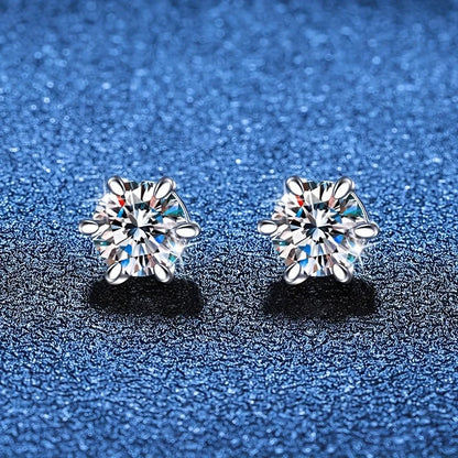 Magnetic Cubic Zirconia Earrings No Piercing Sparkle - Smarsty