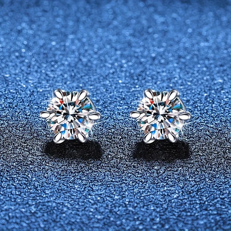Magnetic Cubic Zirconia Earrings No Piercing Sparkle - Smarsty