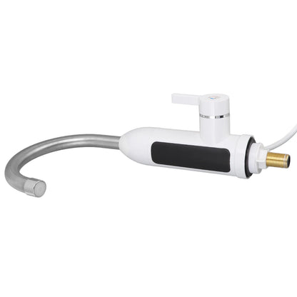 3000W Instant Heating Faucet Water Heater Faucet IPX4 ABS Tankless Stainless Steel Kitchen Heating Tap for Home