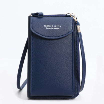 Long Women's Wallet Female Purses Tassel Coin Purse Card Holder Wallets Double Zipper Pu Leather Clutch Luxury Money Phone Bag - Smarsty