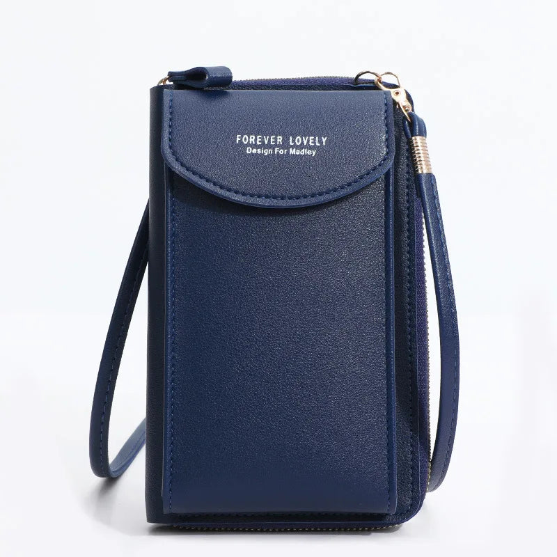 Long Women's Wallet Female Purses Tassel Coin Purse Card Holder Wallets Double Zipper Pu Leather Clutch Luxury Money Phone Bag - Smarsty