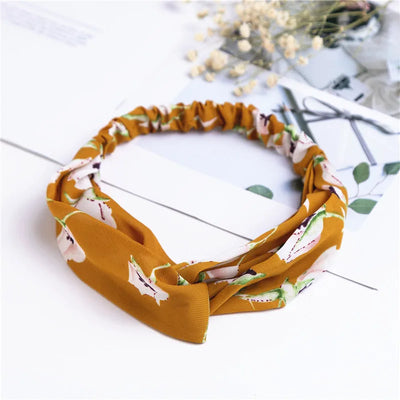 Bohemian Print Headbands For Women Vintage Turban Comfort - Smarsty
