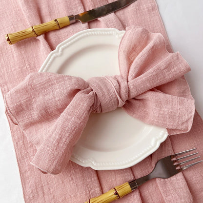 Set of 6 Cotton Dinner Napkins for Elegant Table Decor - Smarsty