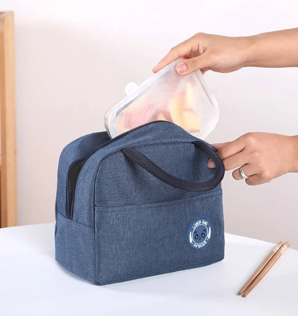 Large Capacity Insulated Bento Lunch Bag For Portable Meals - Smarsty