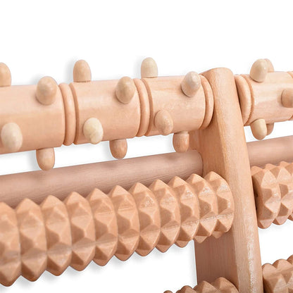 Wooden Foot Roller for Plantar Fasciitis Relief - Smarsty