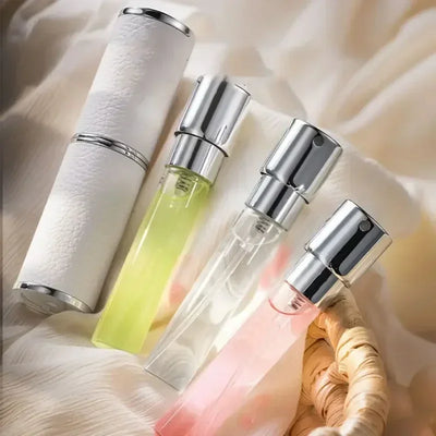 Portable Leather Perfume Atomizer Refillable Mini Spray Bottle - Smarsty