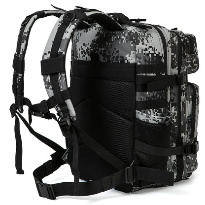 45L Tactical Backpack survival Bag Hunting MOLLE Backpack GYM For Men EDC Outdoor Hiking Rucksack Witch Bottle Holder - Smarsty