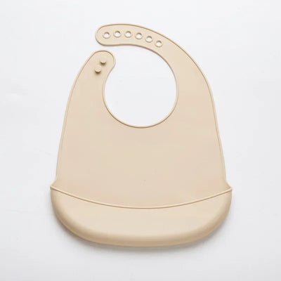 Baby Bib Adjustable Waterproof Bibs Babies Soft Edible Silicone Newborn Saliva Dripping Towel Drooling Children Scarf BPA Free by Smarsty