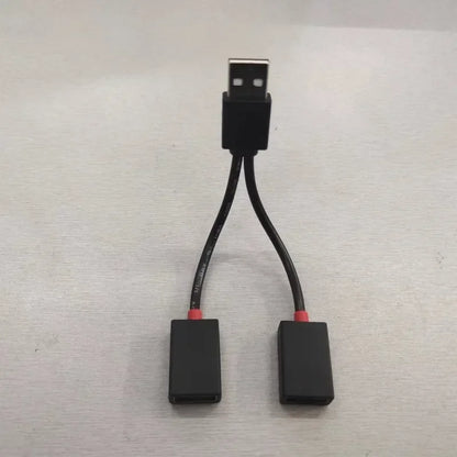 Car USB Hub 1 In 2 Out Charging Cable CompactLight