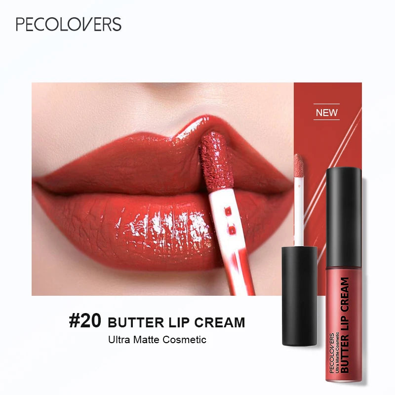 Waterproof Liquid Lipstick Set with Vitamin E Benefits - Smarsty