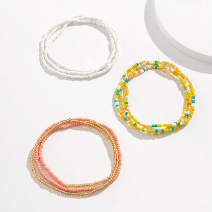 Bohemia Colorful Seed Beads Belly Chain for Summer - Smarsty