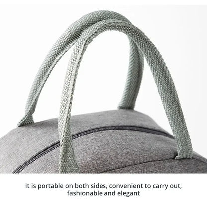Insulated Bento Lunch Bag With Aluminum Foil Ice Pack - Smarsty