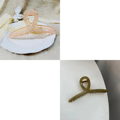 Large Matte Hair Claw Clips For Women Strong Hold Comfort - Smarsty