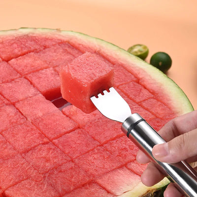 Stainless Steel Windmill Watermelon Cutter Artifact Salad Fruit Slicer Cutter Tool Watermelon Digger Kitchen Accessories Gadgets by Smarsty
