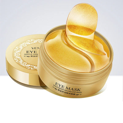 24K Gold Collagen Eye Masks for Dark Circles and Puffiness - Smarsty