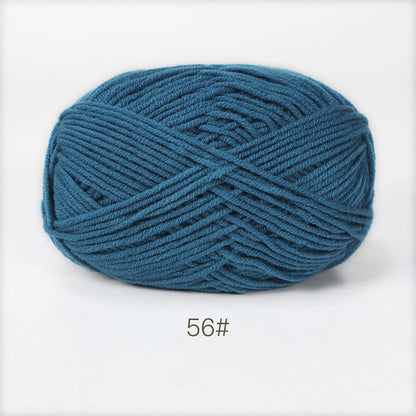 Soft Milk Cotton Yarn for Hand Knitting Projects - Smarsty