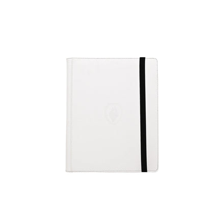 9 Pocket Card Binder, 360 Trading Card Holder Book, Premium PU Cover Zip Binder For Cards, Durable Side Loading Card Fold