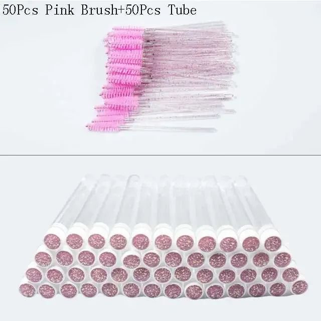 Reusable Eyelash Mascara Wands with Container for Easy Application - Smarsty